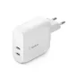 Belkin -Boost Charge - Chargeur secteur 2 ports USB-C PD (40 W) Belkin -Boost Charge - Chargeur secteur 2 ports USB-C PD (40 W)