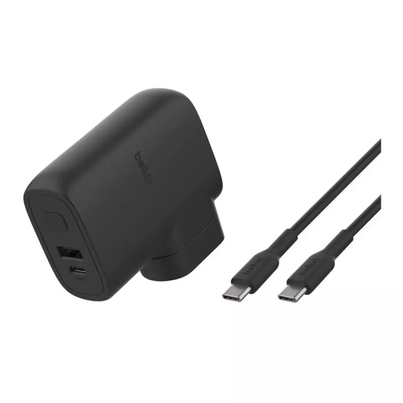 Belkin Chargeur Secteur Hybride 25W + Power Bank 5k Belkin Chargeur Secteur Hybride 25W + Power Bank 5k