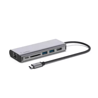 Belkin - Adaptateur USB-C Belkin Multiport 6 en 1