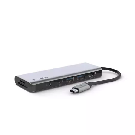 Belkin - Adaptateur USB-C  Vers Multiport 7 en 1