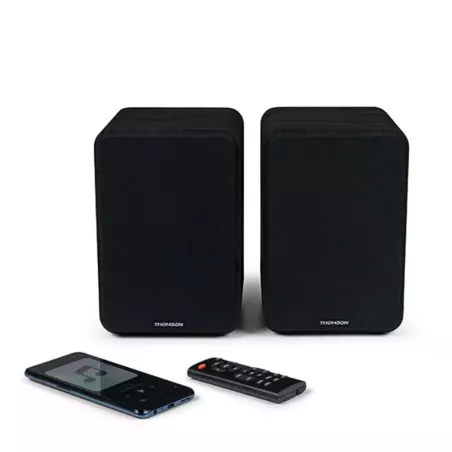 Thomson- Ensemble de 2 Enceintes Sans fil - WS600DUO