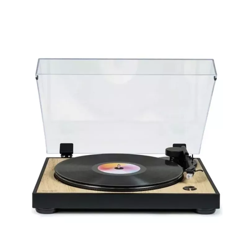 Thomson- Platine vinyle Bluetooth design en bois – TT300
