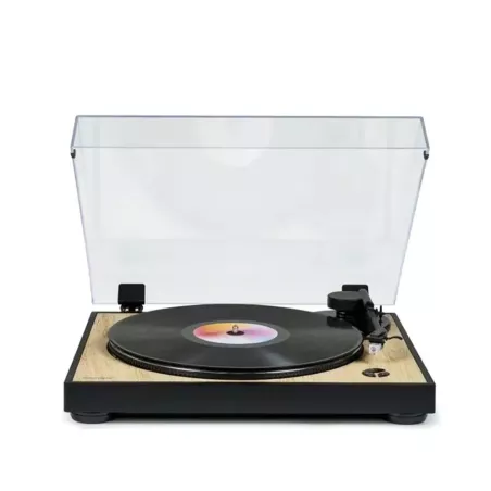 Thomson- Platine vinyle Bluetooth design en bois – TT300